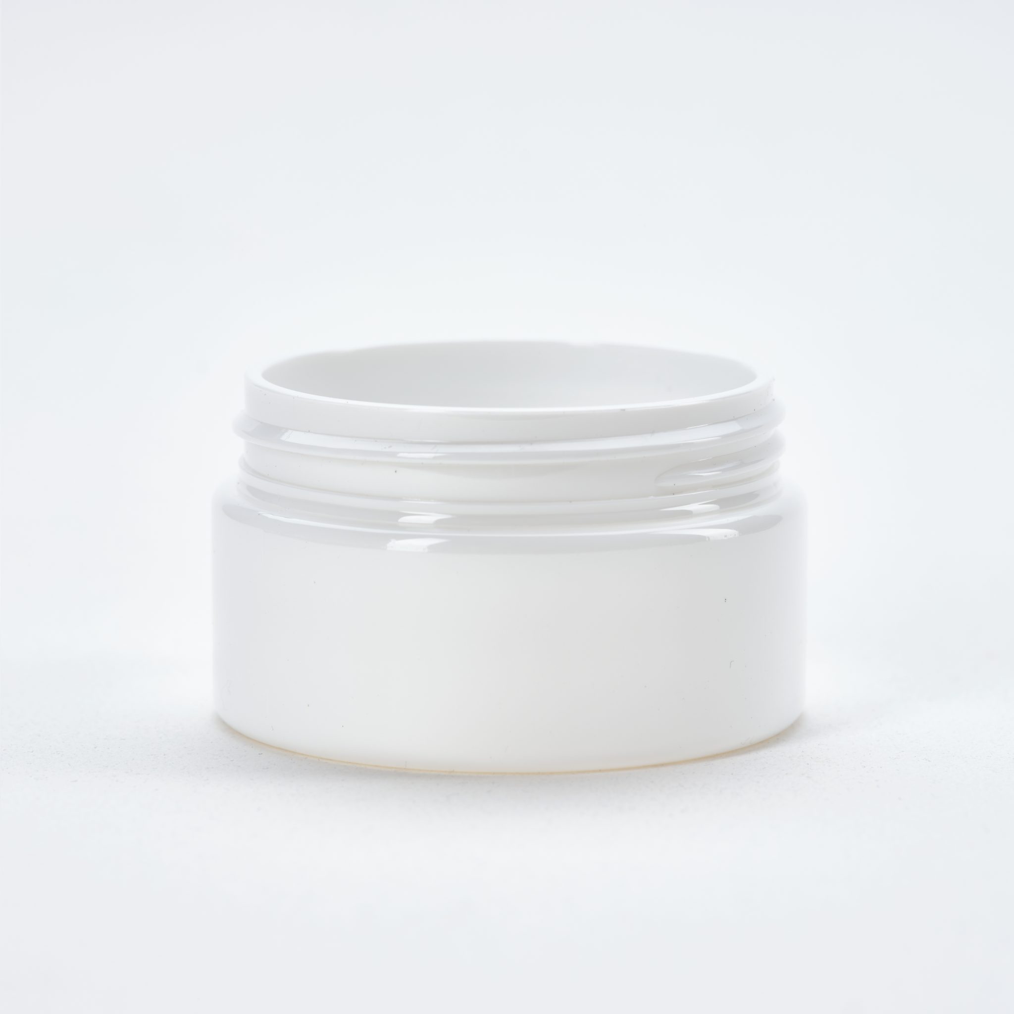 Sample Jarr 20g Sample Jar (Base Only) - White Solid - Synergy Packaging