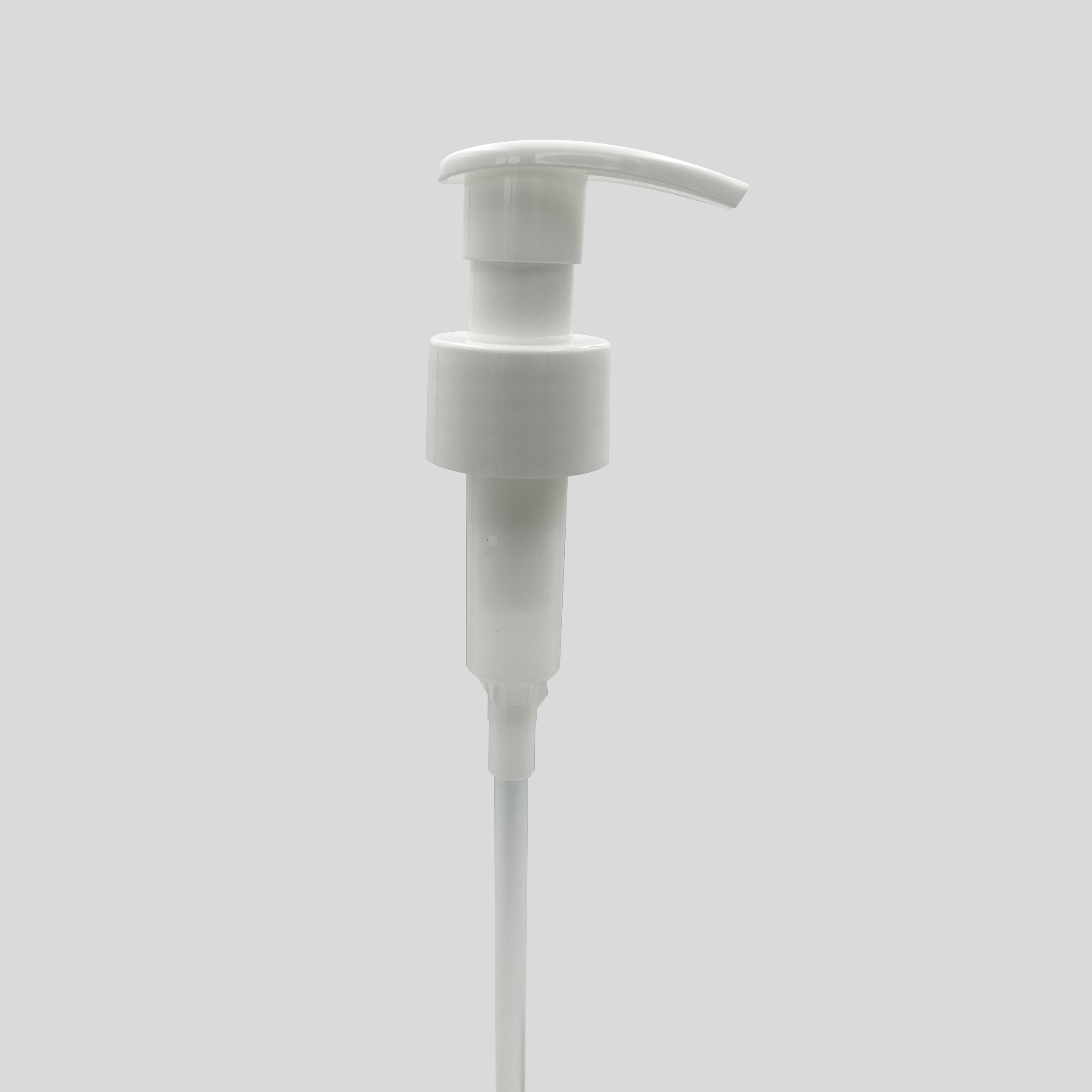 Smooth Wall Lotion Pump - 28410 with Twist Lock All Plastic (Mono) - White